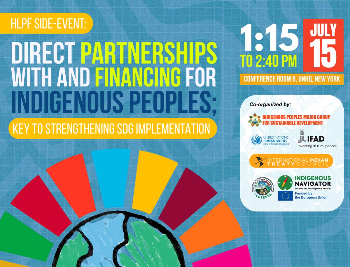 IPMGSDG (@ipmgsdg) on Twitter photo #HLPF2025 | Side-Event
โผ๏ธ ๐๐ข๐ซ๐๐๐ญ ๐๐๐ซ๐ญ๐ง๐๐ซ๐ฌ๐ก๐ข๐ฉ๐ฌ ๐ฐ๐ข๐ญ๐ก ๐๐ง๐ ๐
๐ข๐ง๐๐ง๐๐ข๐ง๐ ๐๐จ๐ซ ๐๐ง๐๐ข๐ ๐๐ง๐จ๐ฎ๐ฌ ๐๐๐จ๐ฉ๐ฅ๐๐ฌ; ๐๐๐ฒ ๐ญ๐จ ๐๐ญ๐ซ๐๐ง๐ ๐ญ๐ก๐๐ง๐ข๐ง๐ ๐๐๐ ๐๐ฆ๐ฉ๐ฅ๐๐ฆ๐๐ง๐ญ๐๐ญ๐ข๐จ๐ง
๐15 July 2025
โฑ1:15-2:40 PM New York Time
๐CR B, UNHQ, NY #HLPF2025 | Side-Event
โผ๏ธ ๐๐ข๐ซ๐๐๐ญ ๐๐๐ซ๐ญ๐ง๐๐ซ๐ฌ๐ก๐ข๐ฉ๐ฌ ๐ฐ๐ข๐ญ๐ก ๐๐ง๐ ๐
๐ข๐ง๐๐ง๐๐ข๐ง๐ ๐๐จ๐ซ ๐๐ง๐๐ข๐ ๐๐ง๐จ๐ฎ๐ฌ ๐๐๐จ๐ฉ๐ฅ๐๐ฌ; ๐๐๐ฒ ๐ญ๐จ ๐๐ญ๐ซ๐๐ง๐ ๐ญ๐ก๐๐ง๐ข๐ง๐ ๐๐๐ ๐๐ฆ๐ฉ๐ฅ๐๐ฆ๐๐ง๐ญ๐๐ญ๐ข๐จ๐ง
๐15 July 2025
โฑ1:15-2:40 PM New York Time
๐CR B, UNHQ, NY