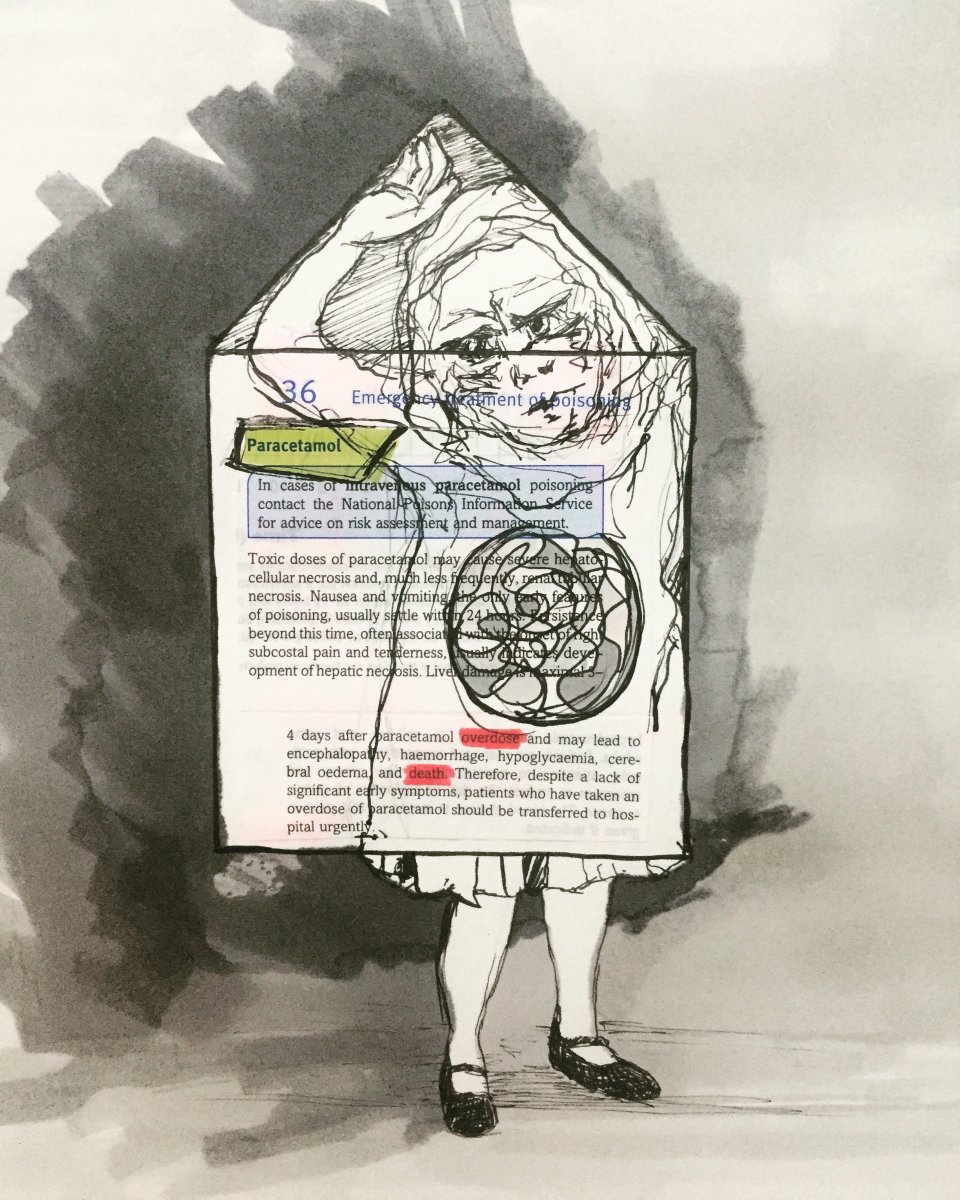 This week's #ArtTherapist art is by Em Inman

Untitled | mixed media | 2019

Sent in response to our call for art on the theme of 'art therapy in a medical setting' 

🔗Find out how to submit your artwork to our special calls: bit.ly/baat-galleries

#Artists