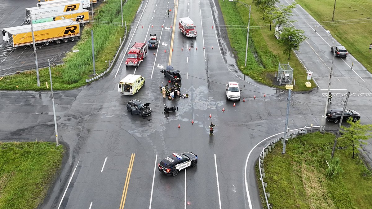 MathieuTye's tweet image. Collision entre une moto et une auto, hier à Rougemont. 
Le motocycliste est dans un état critique.