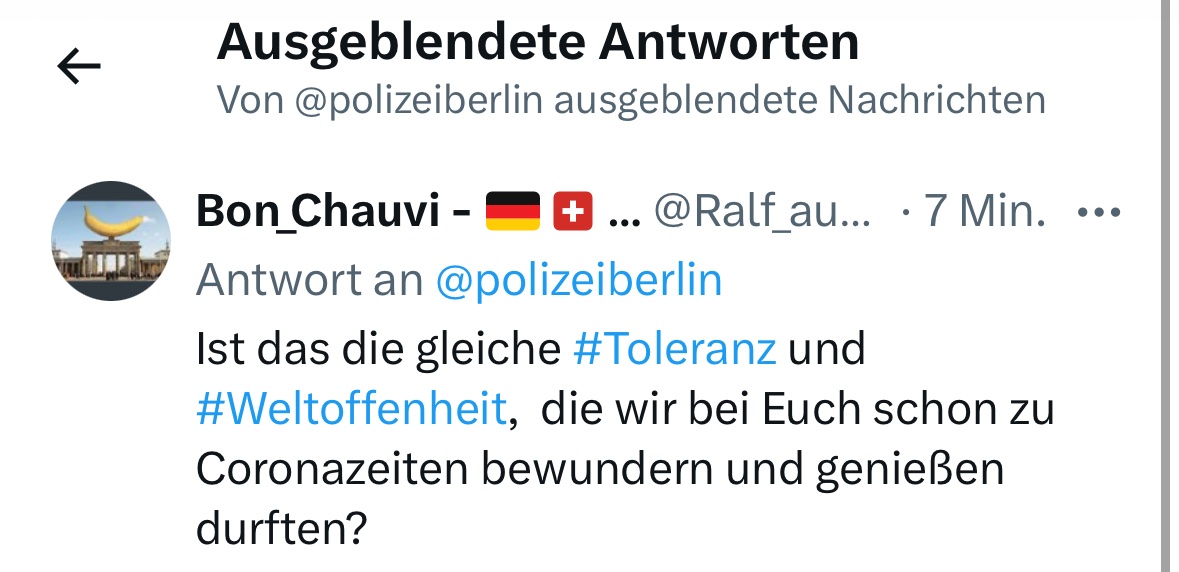 <a href="/polizeiberlin/">Polizei Berlin</a> Warum blenden Sie kritische Posts aus?