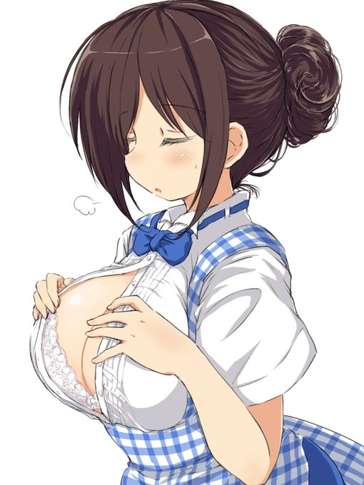 #無言でお気に入りの巨乳をあげる見た人もやる 