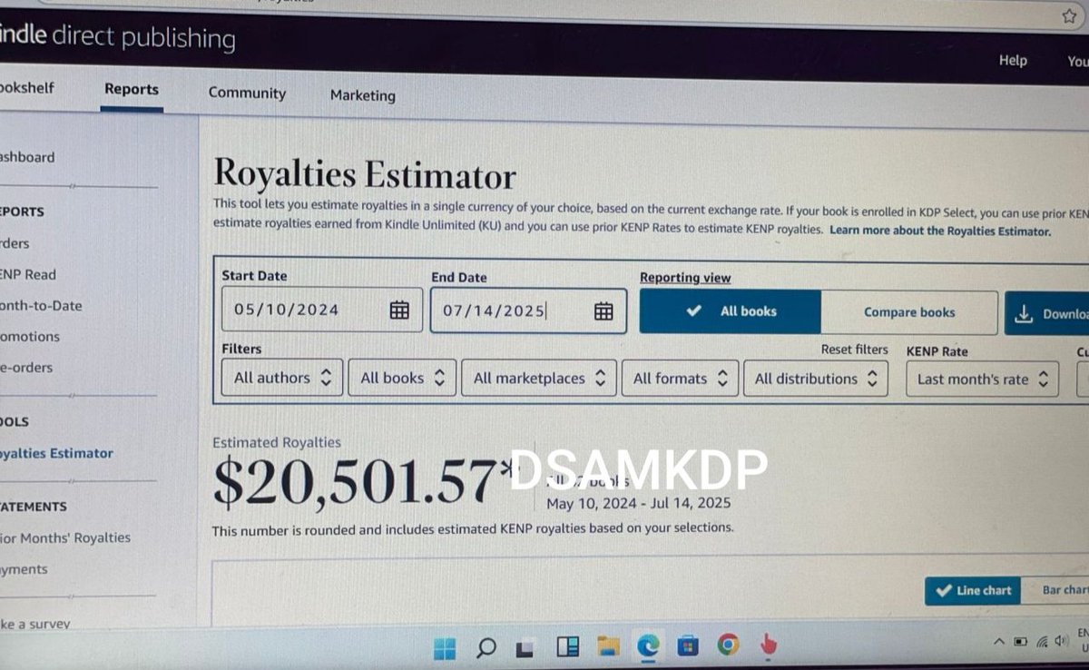 DsamOdeh's tweet image. $11,870 in 3 months
$20,501 in a year.
You too can do this and even better.