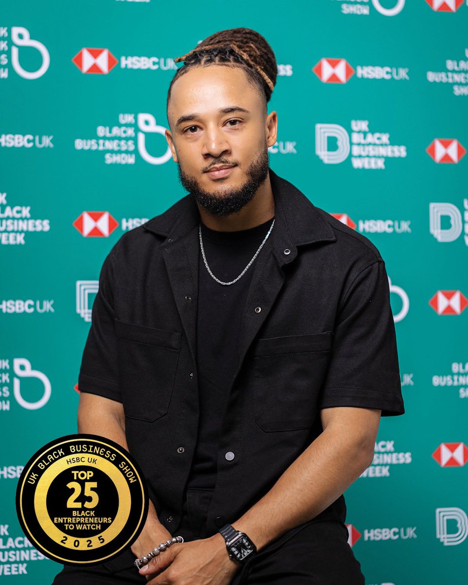Proud to be named one of the Top 25 Black Entrepreneurs to Watch by <a href="/UKBBSHOW/">UK Black Business Show</a> and <a href="/HSBC_UK/">HSBC UK</a> 

Big love to everyone who’s supported the journey so far. This one means a lot. Let’s keep building #UpshotReels #dopeblackart 🎬❤️‍🔥🎨 

#UKBBSHOW #HSBC #25BLACKENT