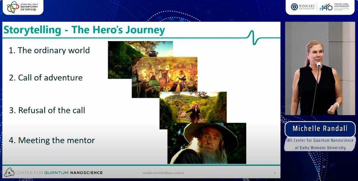 QNS’s Michelle Randall and Chair for <a href="/APSphysics/">American Physical Society</a> Committee for Public Engagement, gave an invited talk at the IYQ Global Event: Communicating Quantum Science and Technology to Public. Watch her talk “Call to adventure” now: youtu.be/5pSgMMyeMoA?si…

<a href="/QuantumYear2025/">International Year of Quantum 2025</a>