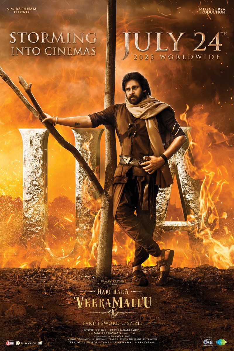 PK Nithiin Fans (@pknithiin_fc) on Twitter photo #HariHaraVeeraMallu is ๐/๐ ๐๐๐ซ๐ญ๐ข๐๐ข๐๐ and Storming into Theatres July 24th ๐คฉ๐ฆ
๐ฅ
#HHVMonJuly24th #HHVM
Powerstar <a href="/PawanKalyan/">Pawan Kalyan</a> <a href="/AMRathnamOfl/">AM Rathnam</a> <a href="/thedeol/">Bobby Deol</a> #SatyaRaj <a href="/AgerwalNidhhi/">Nidhhi Agerwal ๐ Panchami</a> <a href="/amjothikrishna/">jyothi krisna</a> <a href="/mmkeeravaani/">mmkeeravaani</a> <a href="/ADayakarRao2/">A Dayakar Rao</a> <a href="/tipsofficial/">Tips Films & Music</a> <a href="/MegaSuryaProd/">Mega Surya Production</a> <a href="/HHVMFilm/">Hari Hara Veera Mallu</a> #HariHaraVeeraMallu is ๐/๐ ๐๐๐ซ๐ญ๐ข๐๐ข๐๐ and Storming into Theatres July 24th ๐คฉ๐ฆ
๐ฅ
#HHVMonJuly24th #HHVM
Powerstar <a href="/PawanKalyan/">Pawan Kalyan</a> <a href="/AMRathnamOfl/">AM Rathnam</a> <a href="/thedeol/">Bobby Deol</a> #SatyaRaj <a href="/AgerwalNidhhi/">Nidhhi Agerwal ๐ Panchami</a> <a href="/amjothikrishna/">jyothi krisna</a> <a href="/mmkeeravaani/">mmkeeravaani</a> <a href="/ADayakarRao2/">A Dayakar Rao</a> <a href="/tipsofficial/">Tips Films & Music</a> <a href="/MegaSuryaProd/">Mega Surya Production</a> <a href="/HHVMFilm/">Hari Hara Veera Mallu</a>