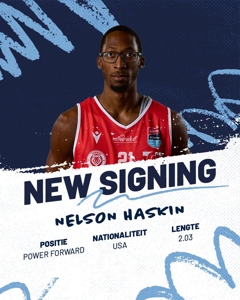 Landstede Hammers beschikt komend seizoen over de Amerikaan Nelson Haskin. De 25-jarige power forward speelde afgelopen seizoen in Oostenrijk voor Arkadia Traiskirchen Lions. Meer info, waaronder de reactie van Gaëlle Bouzin lees je op onze site. 

landstedehammers.nl/landstede-hamm…