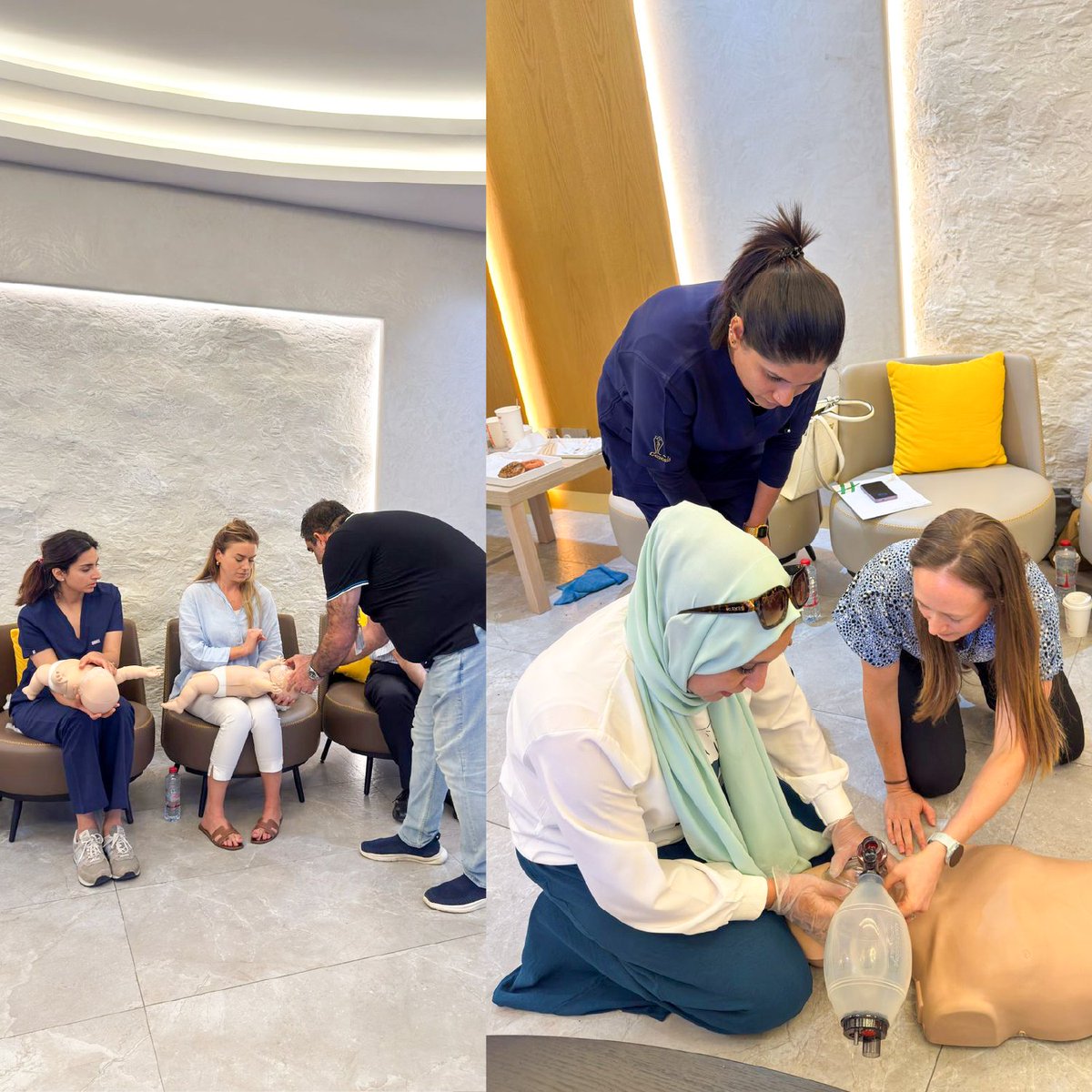 save_fast's tweet image. Hands-on ACLS training with Dr. Samir M. Smisim was a success!  Participants gained vital life-saving skills through practical scenarios.
Your safety is our priority — keep learning, keep saving lives! 

 sfast.ae | +971 4 259 2829

#SaveFast #ACLS #CPR