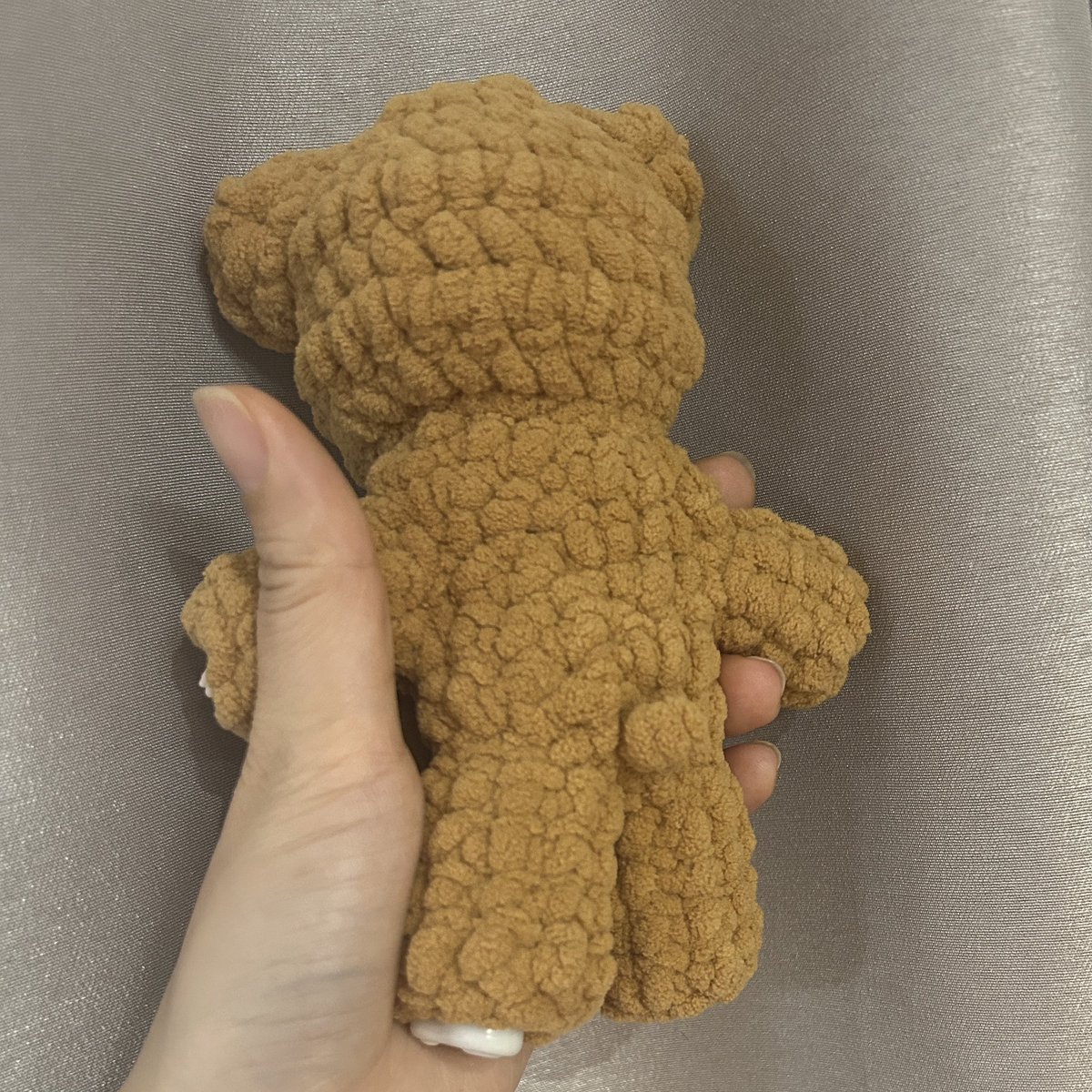 Superweekender's tweet image. セリアドール実験中③

くまバージョンができた🐻
一応しっぽもあるけど
写真じゃ分かりにくいなー