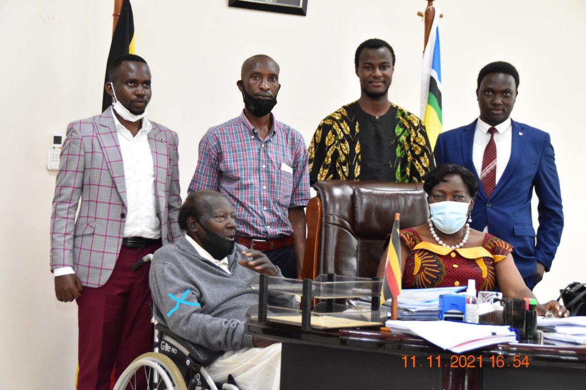 We celebrate the life, achievements and contributions of a legal  Luminary, Prof  George Kanyeihamba one ov thd pictures taken in  2021 when he paid me a courtesy call at the office MHSRP