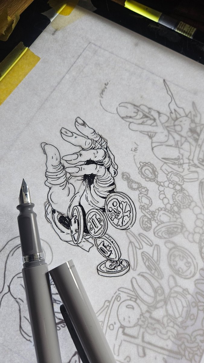CROM_INK's tweet image. Monday