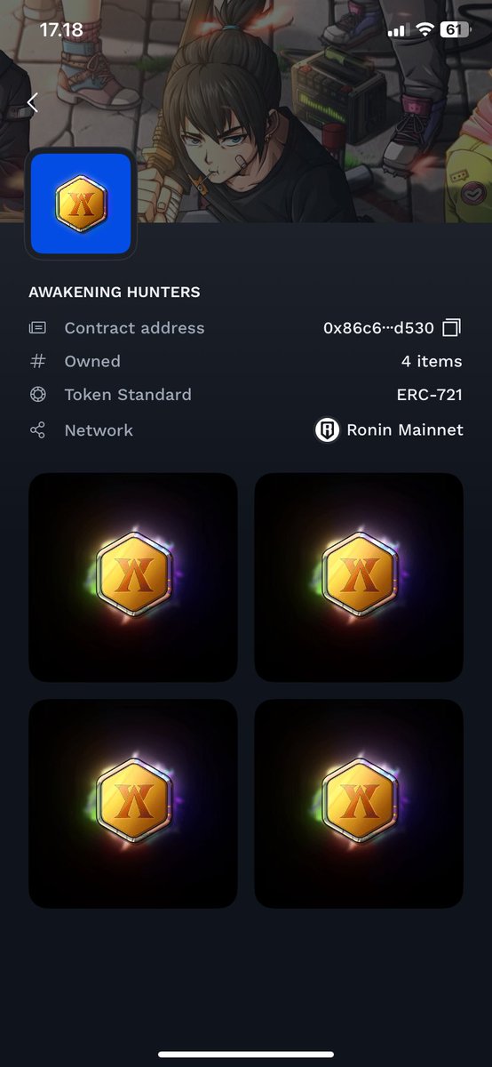 Thanks so much <a href="/AwakenHunterNFT/">Awakening Hunters</a> <a href="/daryl24_eth/">Daryl.ron ⛩️</a> <a href="/0xxNathan/">Nathan</a>