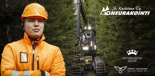 mmsaatio's tweet image. Millaista metsäkoneenkuljettajan työ on? Nuorten tarinat metsäalalta -sarjan avausjaksossa nuori metsäkoneenkuljettaja Jimi Savolainen kertoo omasta polustaan metsäkonealalle, opiskelustaan Valtimolla, työn arjesta sekä siitä, mikä tässä ammatissa motivoi päivästä toiseen. Ja…