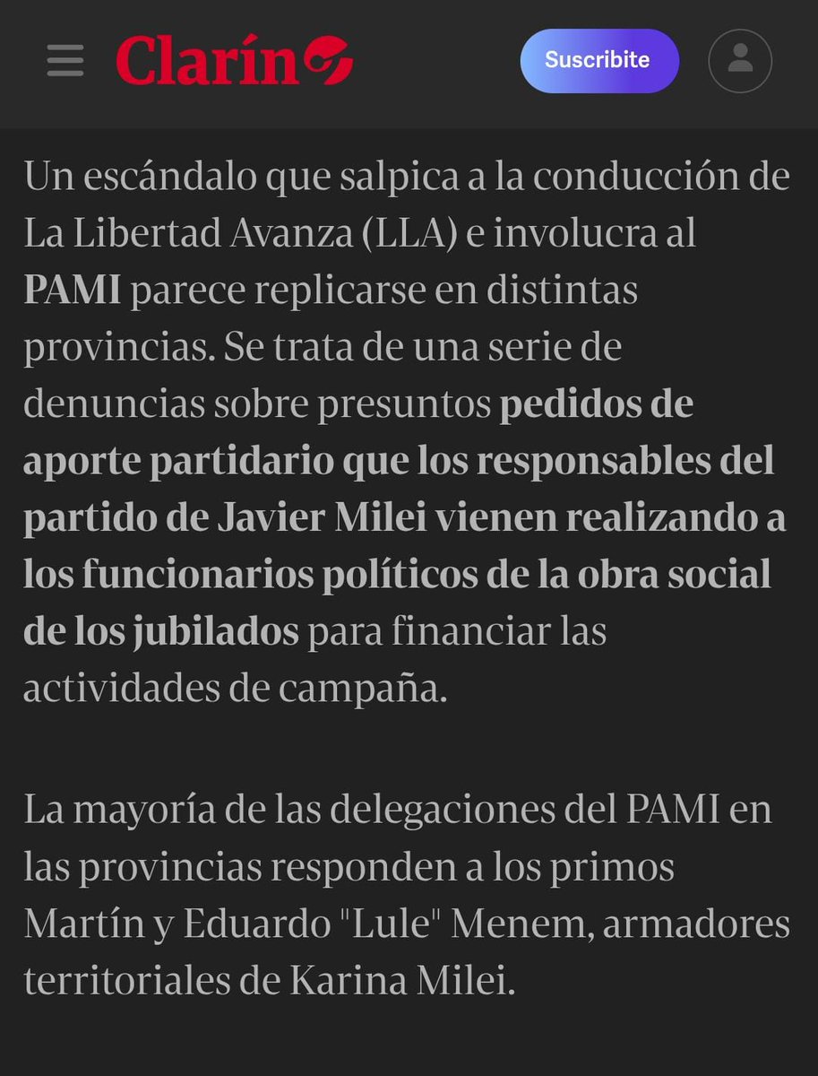 Mayra Mendoza ☀️ (@mayrasmendoza) on Twitter photo 12 días de prisión ilegal -ejecutada con métodos propios de la última dictadura- de nuestra @EvaMieri, por peronista opositora a un régimen de hambre y entrega. Órdenes dadas por Arroyo Salgado y <a href="/PatoBullrich/">Patricia Bullrich</a>.
Y siguen apareciendo indicios, pruebas y acusaciones de delitos, 12 días de prisión ilegal -ejecutada con métodos propios de la última dictadura- de nuestra @EvaMieri, por peronista opositora a un régimen de hambre y entrega. Órdenes dadas por Arroyo Salgado y <a href="/PatoBullrich/">Patricia Bullrich</a>.
Y siguen apareciendo indicios, pruebas y acusaciones de delitos,