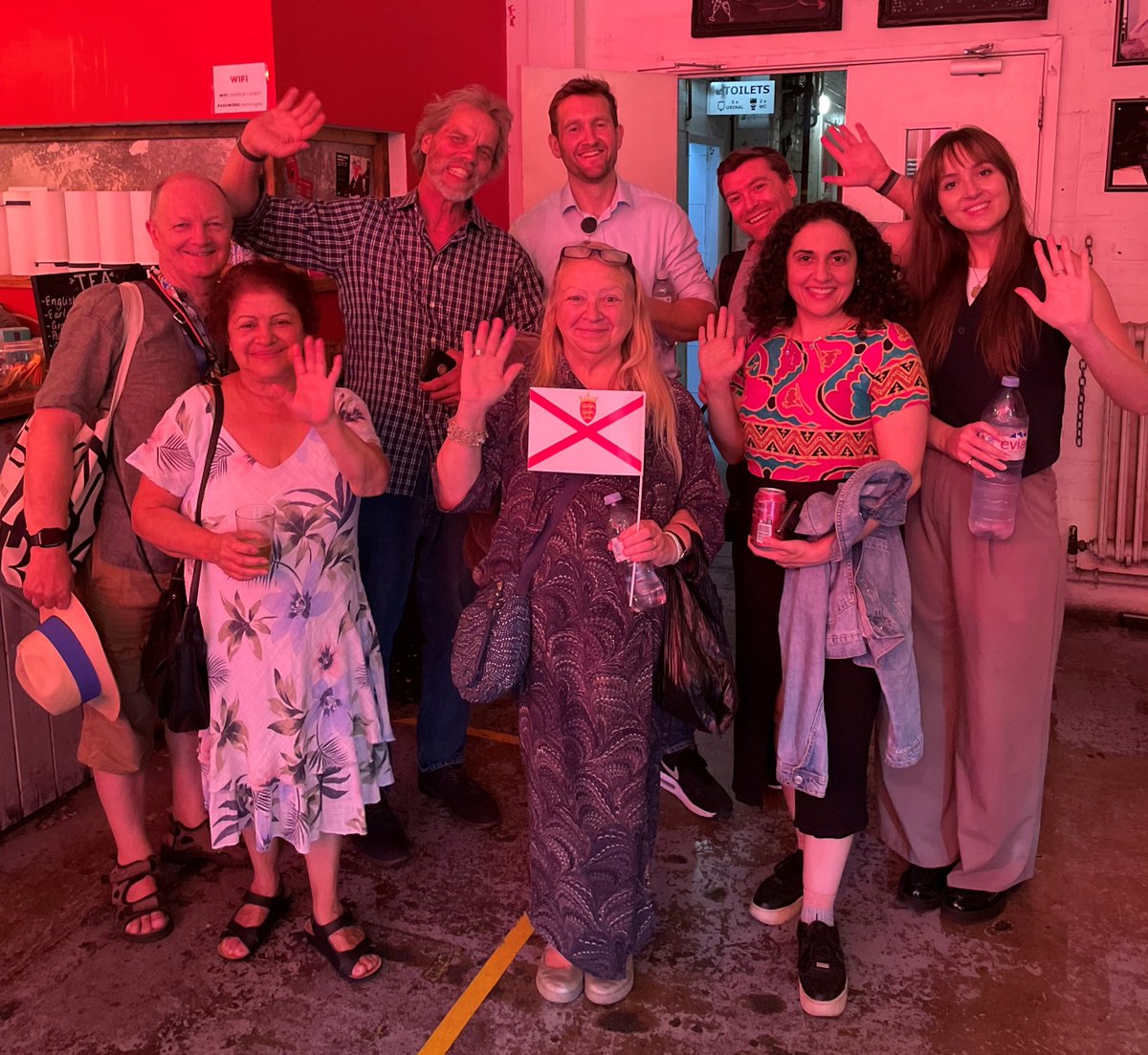 JSYConnections's tweet photo. London-based Jersey Connections gathered at the @swkplay Southwark Playhouse last Thursday to watch a production of ‘Who is Claude Cahun?’, which powerfully portrayed the life of one of Jersey’s most famous names to emerge from the Occupation. 

Thank you to all who attended! https://t.co/IrzpDe8Xxh