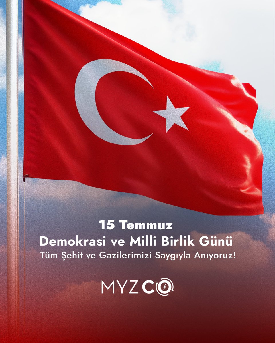 15 Temmuz şehitlerimizi rahmetle, gazilerimizi minnetle anıyoruz. Demokrasi ve milli birlik inancıyla daima beraberiz.