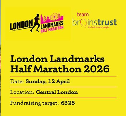 brainstrust's tweet image. Today is the day for second ballot results for entry into the London Landmarks Half Marathon in April 2026. If you've not been successful, brainstrust has places. If you'd like to participate in this iconic event for a great cause, click here ; buff.ly/t9C4H2l