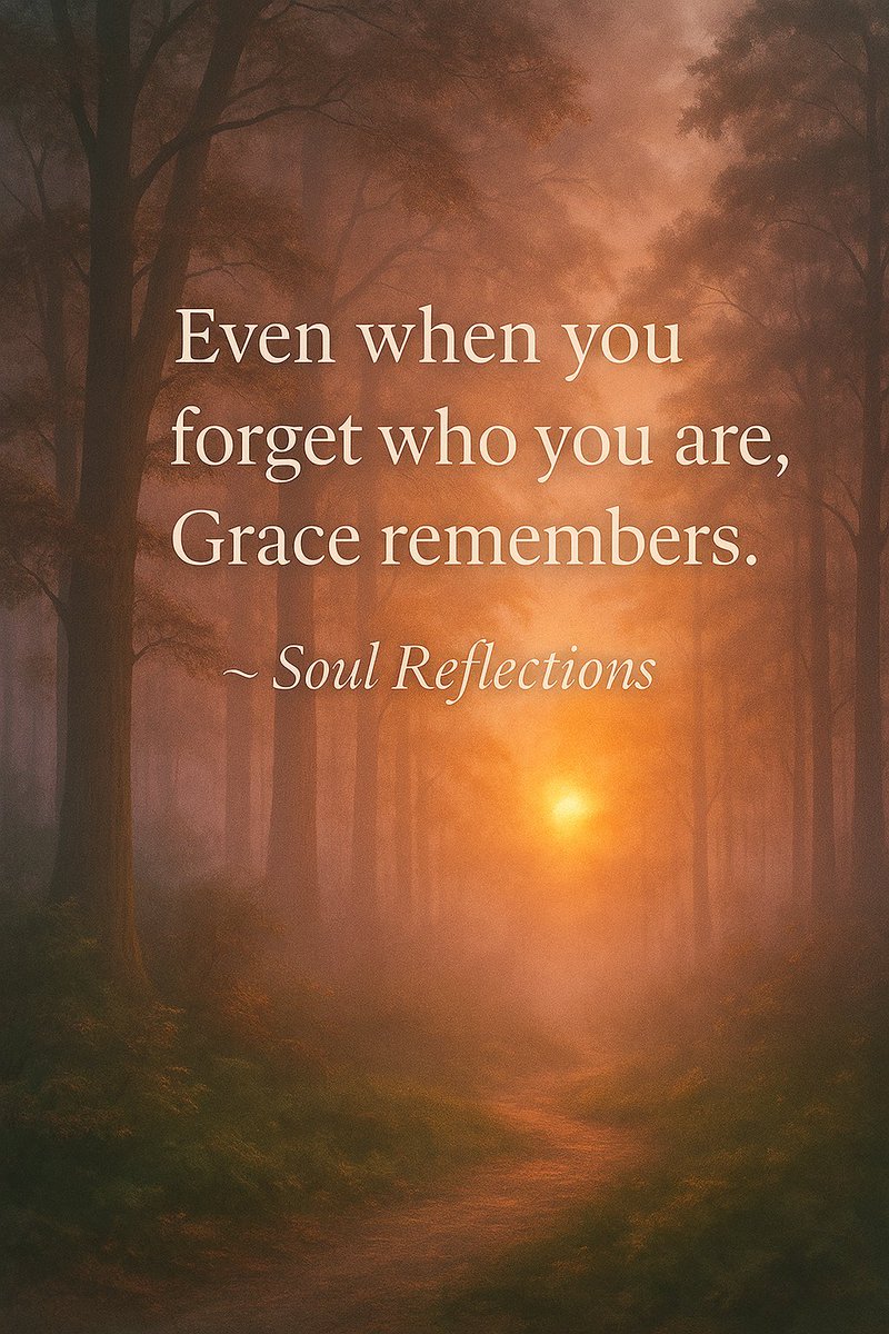 There are days when you’ll lose your way. ~ I do.

Moments when you’ll forget the truth of who you are.  But I’ve come to experience that Grace never forgets.

It gently calls us to return, again and again, where it patiently, lovingly waits.  
 
Love doesn’t need us to be