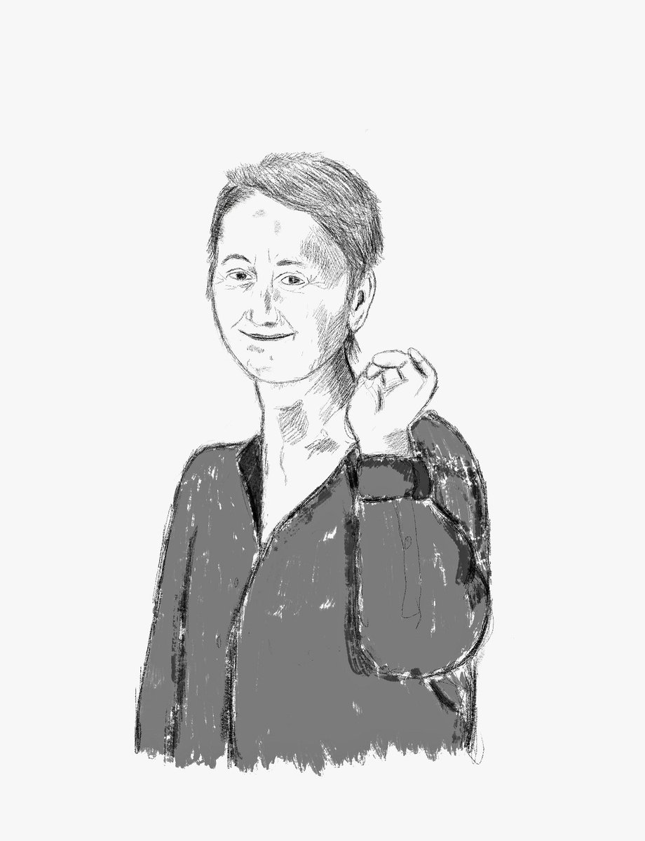 Attending Mzia Amagalobeli's trial today. Tried sketching her on digital pad, I am no artist, but tried to practice drawing her face yesterday to be prepared. It's VERY hard, I definitely prefer taking photos, but it is not allowed anymore.