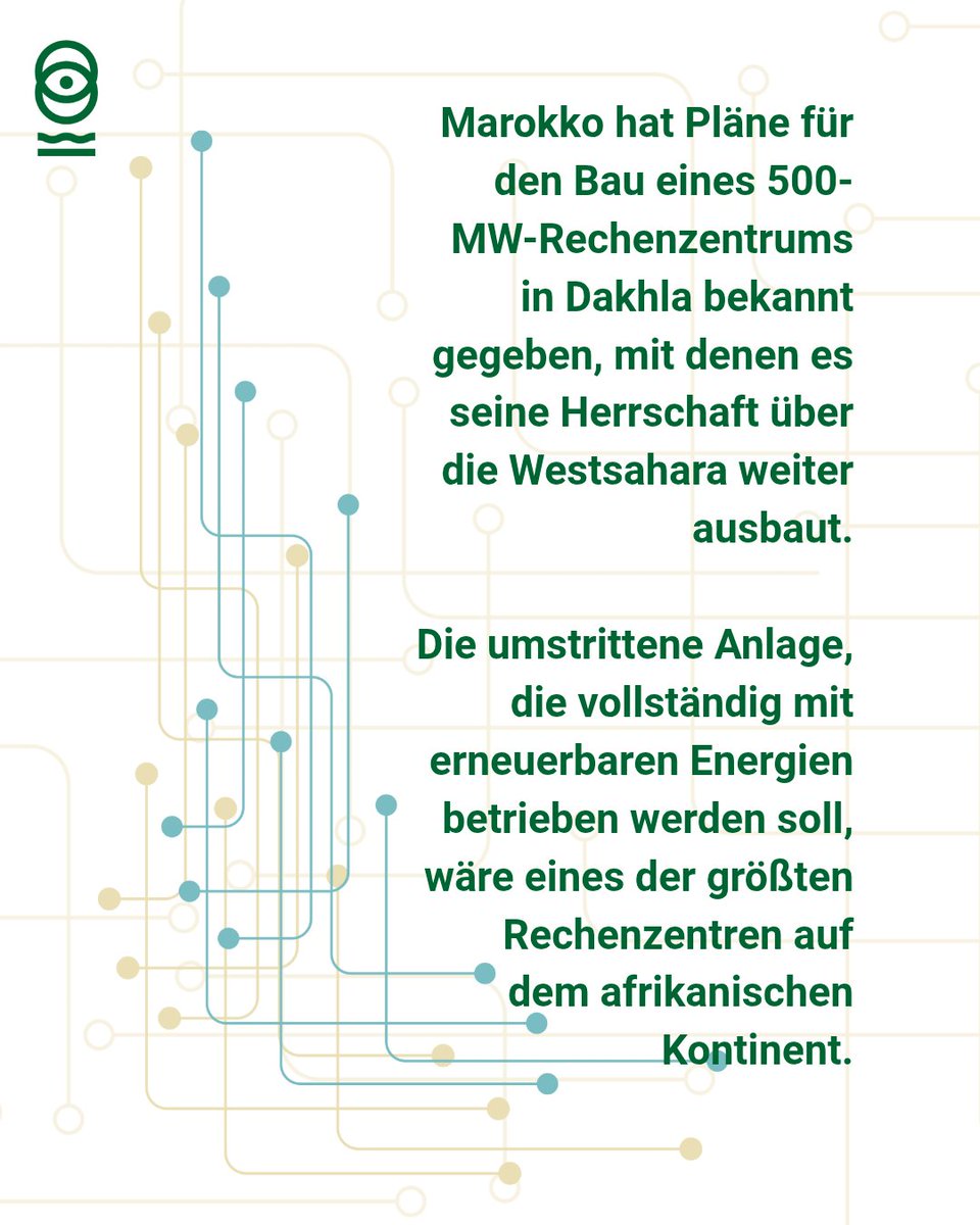 wsrwDE's tweet image. #Marokko|s Streben nach „digitaler Souveränität“ verschleiert die Verweigerung der souveränen Rechte des sahrauischen Volkes.
Wie mal wieder aus "Fortschritt" (digitaler) Kolonialismus wird. #Westsahara
wsrw.org/de/nachrichten…