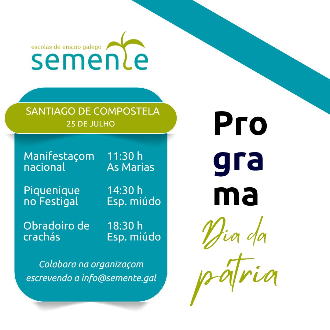 Celebra com a Semente o dia da pátria! 💙🥳