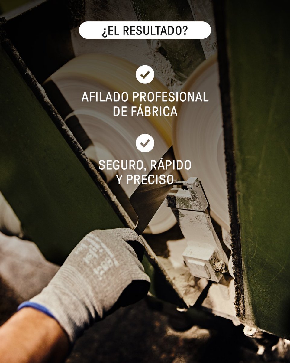 ¿Tus cuchillos ya no cortan como antes? 🤔
Nuestro servicio de afilado oficial los devuelve a su estado original, con la garantía de fábrica🔪🔥 arcos.com/es_ES/afilado?…