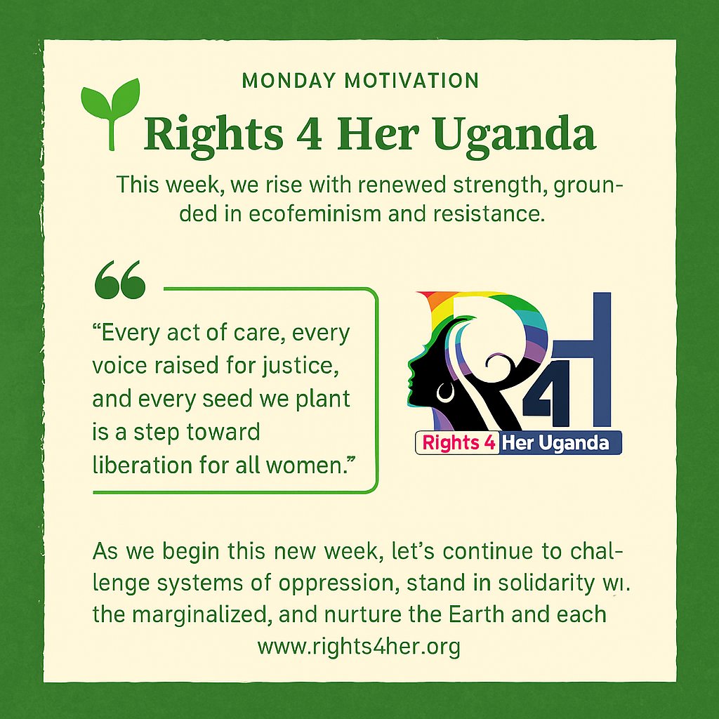Rights4Her1's tweet image. โจStart this week rooted in purpose, fueled by passion, and guided by justice. โจ๐. We move not just for ourselves but for every woman and girl still silenced by injustice.
๐ Together, we rise. Together, we resist. Together, we reimagine.
๐ rights4her.org