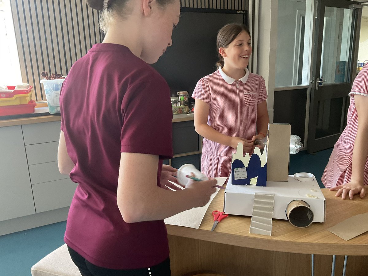 PDA_Y5's tweet image. We have been making 3D models of buildings in Art… to bring our study of Architecture to an end! Some brilliant structures with consideration of sturdiness and how to form the building shapes using a selection of materials! #pdaart 

We loved working together to build these!