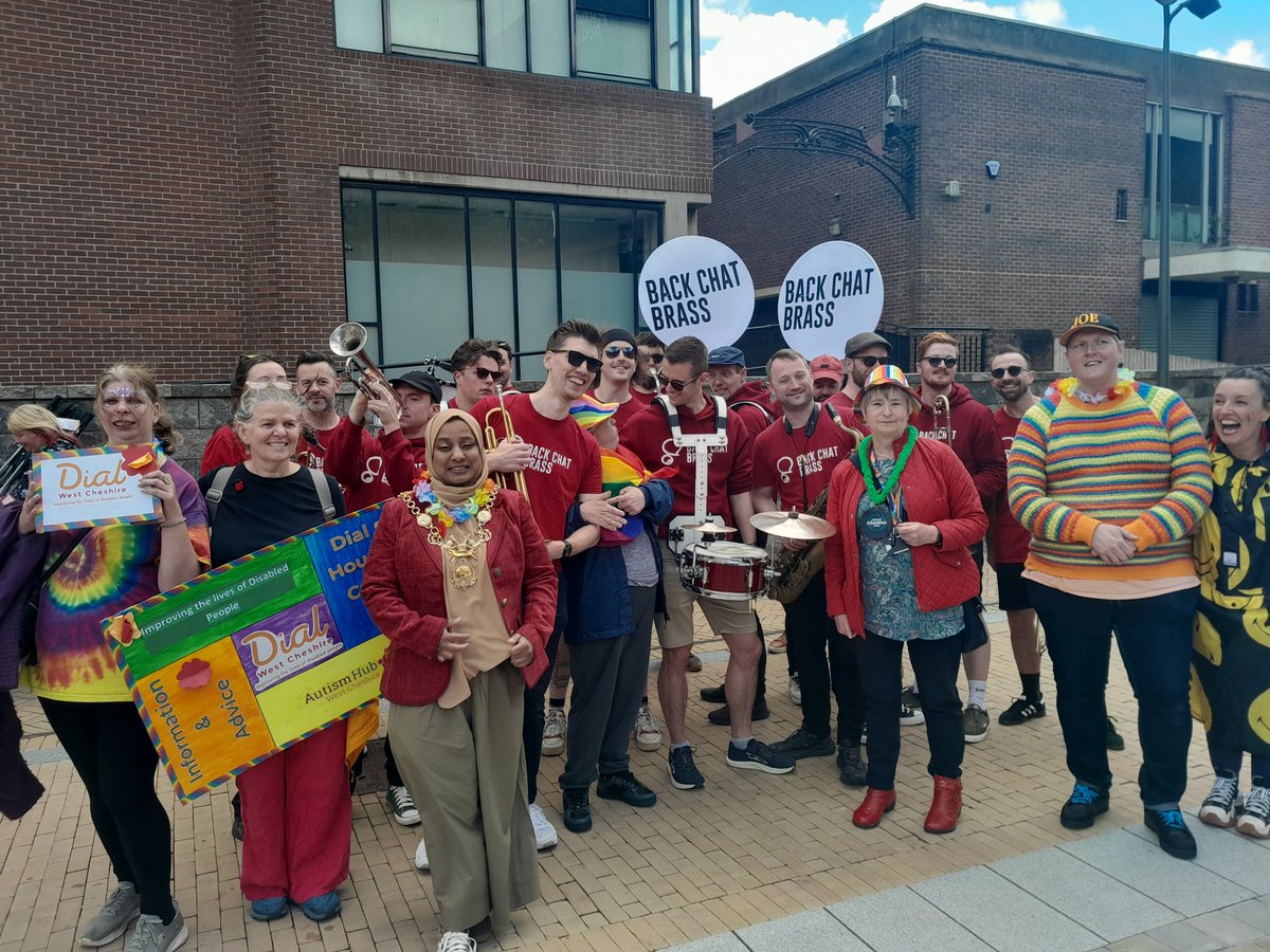 MayorChester's tweet image. The City of Chester celebrated Disability Pride Parade last week marking its 5th year.
The Kaleidoscope Pride Parade is a vibrant celebration for anyone who identifies as disabled or neurodiverse, along with their amazing support workers.
#DisabilityPride #KaleidoscopeParade