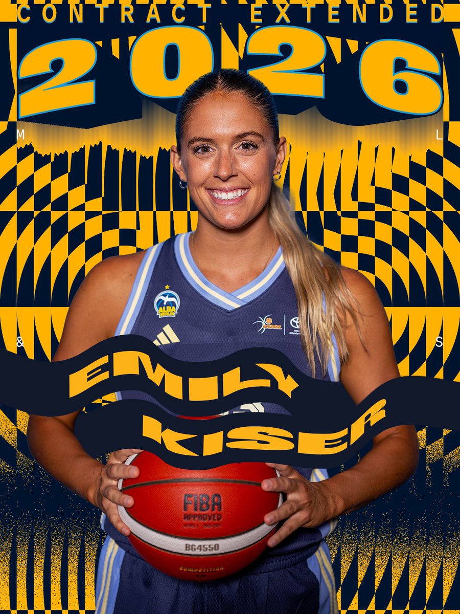 albaberlin's tweet photo. 🟡E2️⃣M0️⃣I2️⃣L6️⃣Y🟡

Back in Berlin! Emily Kiser hat ihren Vertrag um ein Jahr verlängert und ist auch nächste Saison wieder mit uns am Start – excited to have you back, Emily! 😍

⏩ Alles Stimmen und Infos: https://t.co/etHVFFyUJu https://t.co/8pkM1f8hZX