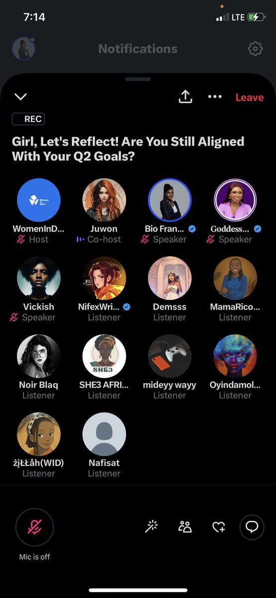 Bio Francis | Blockchain Farmer 👩🏽💻🌱#WID (@bio_francis8) on Twitter photo Last night, I had an incredibly insightful and honest session with the amazing ladies of <a href="/wid_abuja/">WomenInDeFi Abuja</a>.
It was more than just a Twitter Space, it was raw, real, and refreshing.
Everyone showed up with their truth. No filters, no holding back. Just honest conversations and Last night, I had an incredibly insightful and honest session with the amazing ladies of <a href="/wid_abuja/">WomenInDeFi Abuja</a>.
It was more than just a Twitter Space, it was raw, real, and refreshing.
Everyone showed up with their truth. No filters, no holding back. Just honest conversations and