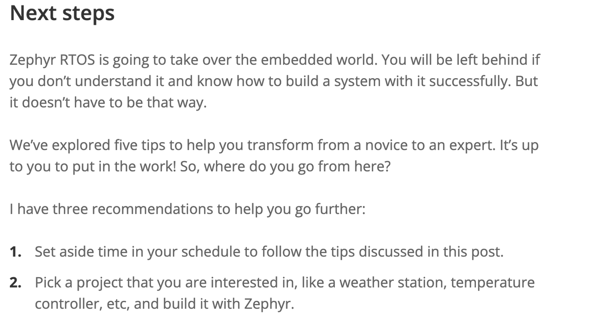 Zephyr Project (@zephyriot) on Twitter photo #ZephyrRTOS is going to rule the world. It’s not a question of if-it’s when. 5 Tips for mastering #ZephyrRTOS by
<a href="/Jacob_Beningo/">Jacob Beningo</a>, Beningo Embedded Group. hubs.la/Q03x14jj0 #opensource #ZephyrRTOS is going to rule the world. It’s not a question of if-it’s when. 5 Tips for mastering #ZephyrRTOS by
<a href="/Jacob_Beningo/">Jacob Beningo</a>, Beningo Embedded Group. hubs.la/Q03x14jj0 #opensource