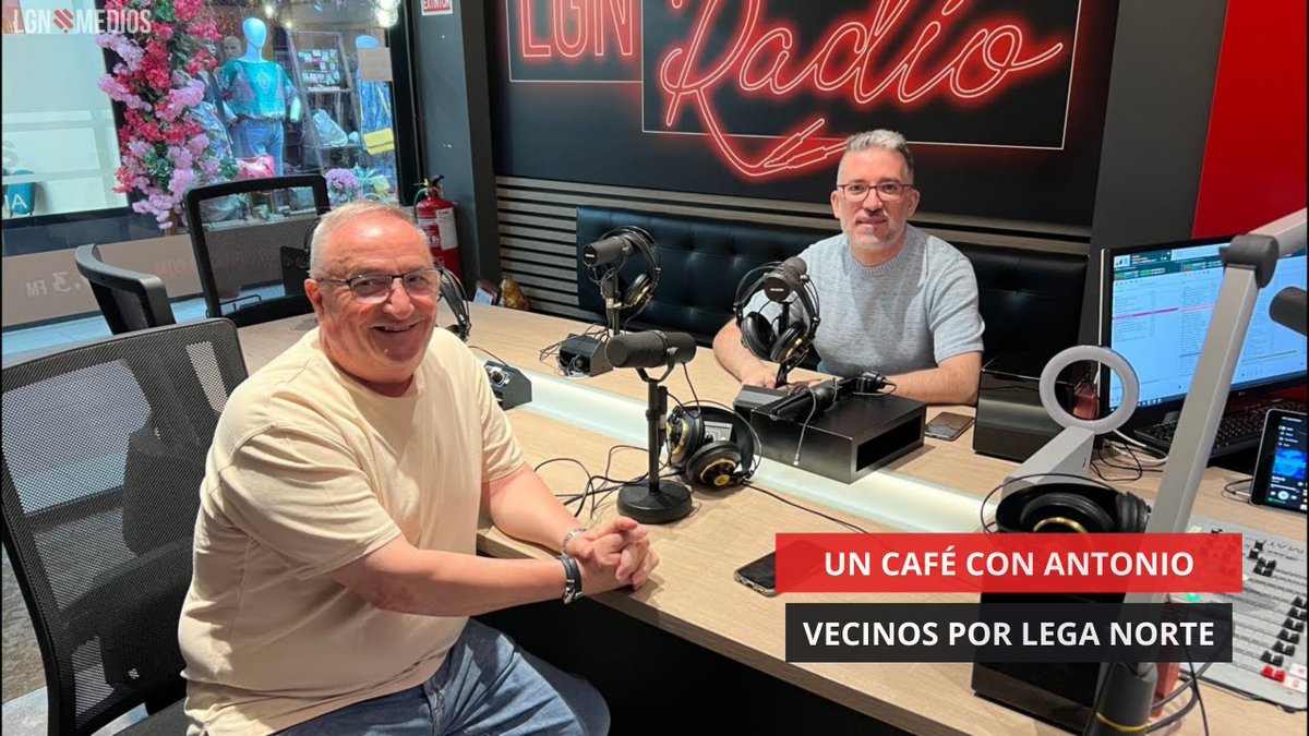 LGNMedios's tweet photo. ☕✨ 14/07/2025 – UN CAFÉ CON ANTONIO
🎙️ Hoy nos acompaña el Grupo de Vecinos de Leganés Norte para hablar alto y claro sobre las necesidades del barrio, sus propuestas y el compromiso ciudadano 💬🏘️
👉 https://t.co/HZRqFJMZpy
#UnCafeConAntonio #LeganesNorte #RadioLocal https://t.co/uFciVM9VrZ