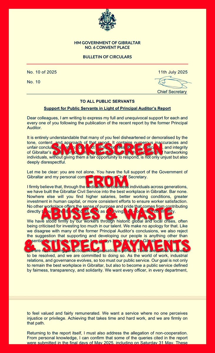 keith_azopardi's tweet image. Rolling out Chief Secretary to criticise Principal Auditor is just classic GSLP distraction from real issues of abuse & waste of your money in PA Report. I don’t see public servants up in arms to defend the abuses in the Report. I see them #SHOCKED at this GSLP Govt & the…