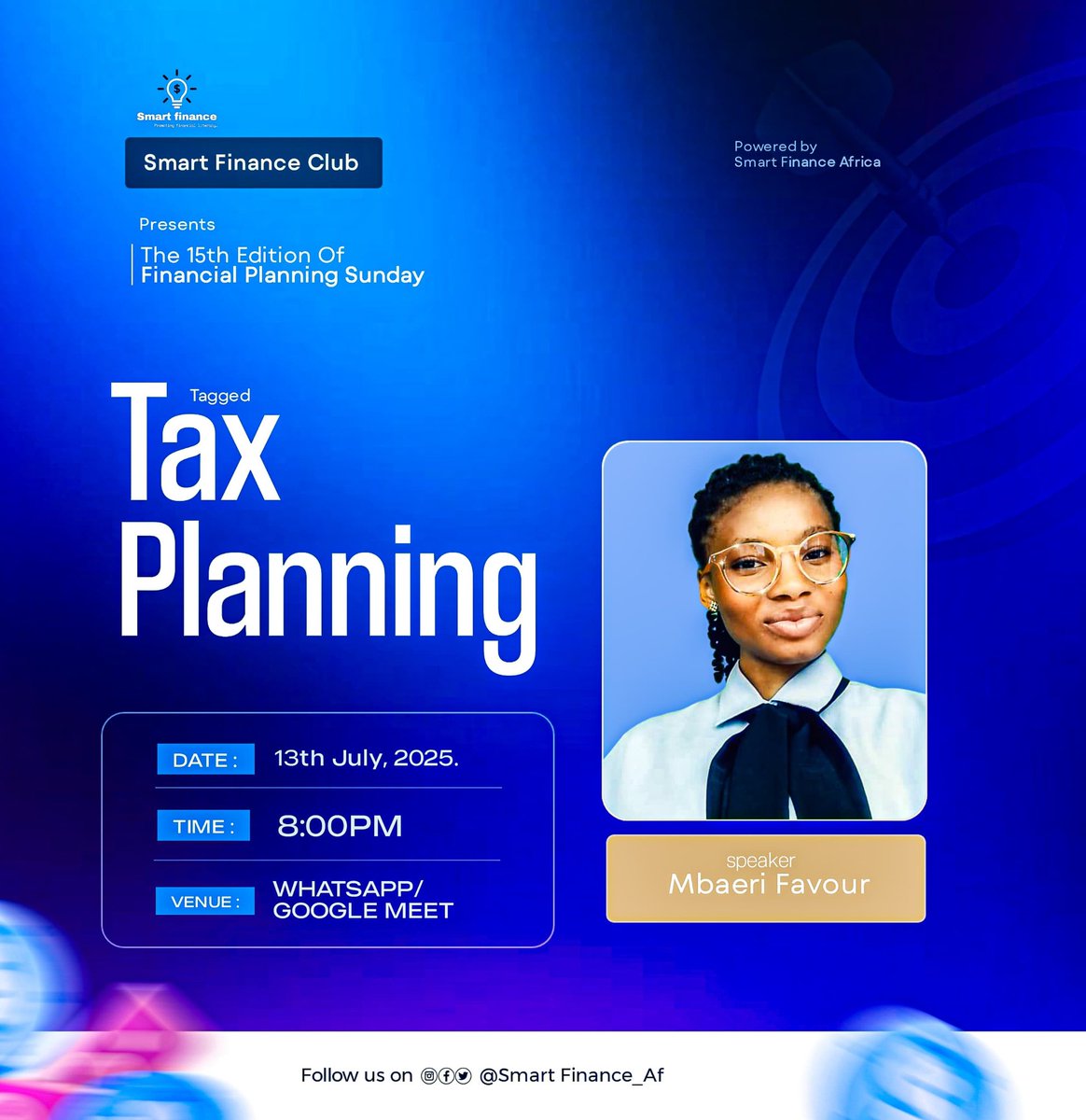 Smartfinance_Af's tweet photo. Tax planning isn’t just for billionaires. It’s for you—yes, you with the 9–5 or side hustle.

✅ Know your tax bracket
✅ Track your income &amp; expenses
✅ Use pension &amp; insurance to reduce tax
✅ Register your biz for legit deductions
#TaxTips #FinancialLiteracy #SFCMoneyMoves https://t.co/dJ47jHv0cT