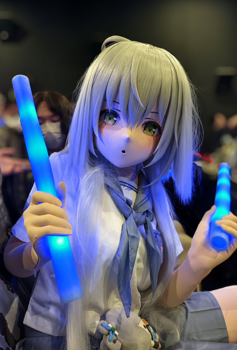 呐 一起来看生日会叭~

📷：夕雲

还在戒断还在戒断
#kigurumi #Luotianyi #洛天依