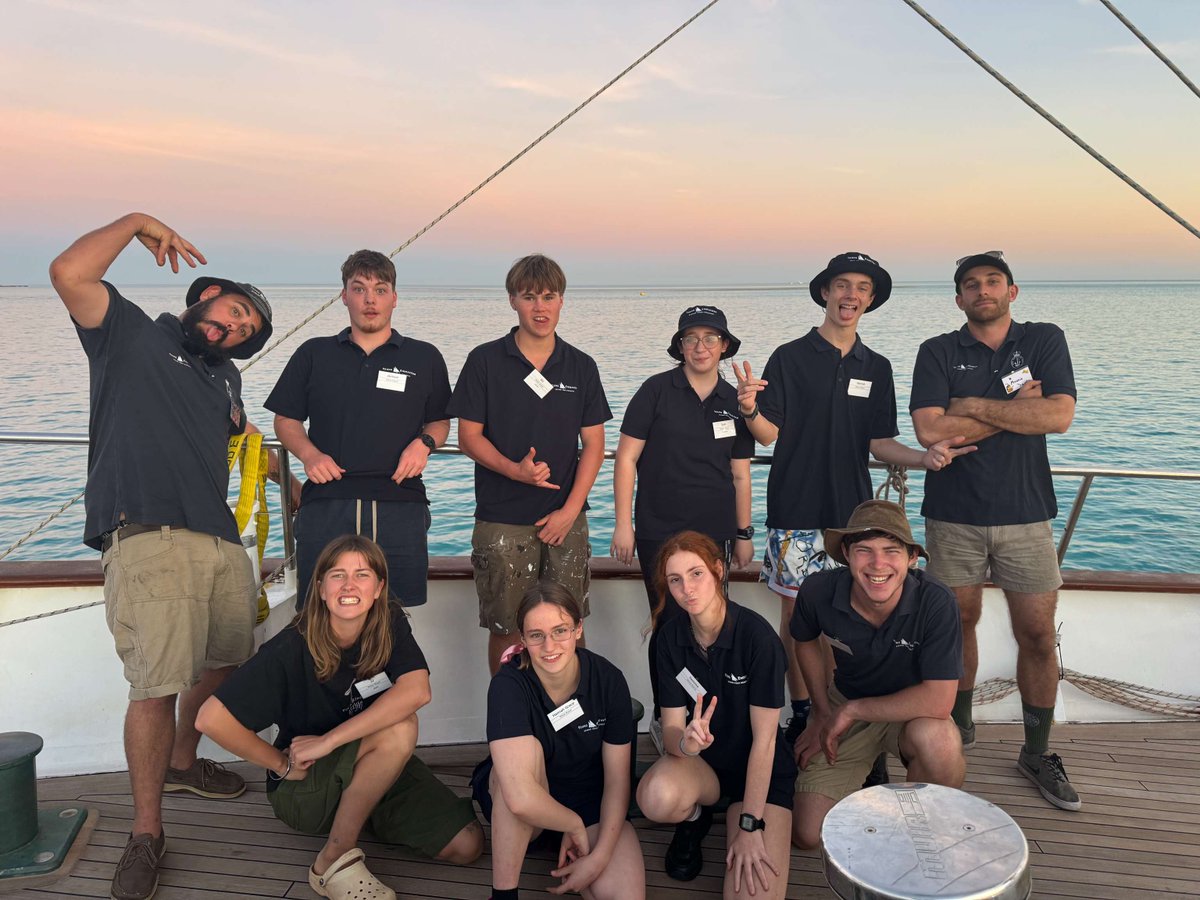 YoungEndeavour1's tweet image. ⚓Captain's Log V12/25 - Day 01
This afternoon 22 Young Australians joined the ship for Voyage 12/25: Broome to Exmouth. STS Young Endeavour was at anchor in Broome Inner Harbour and we ferried our new adventurers...
Read more from the Captain's Log: youngendeavour.gov.au/the-voyage/cap…
