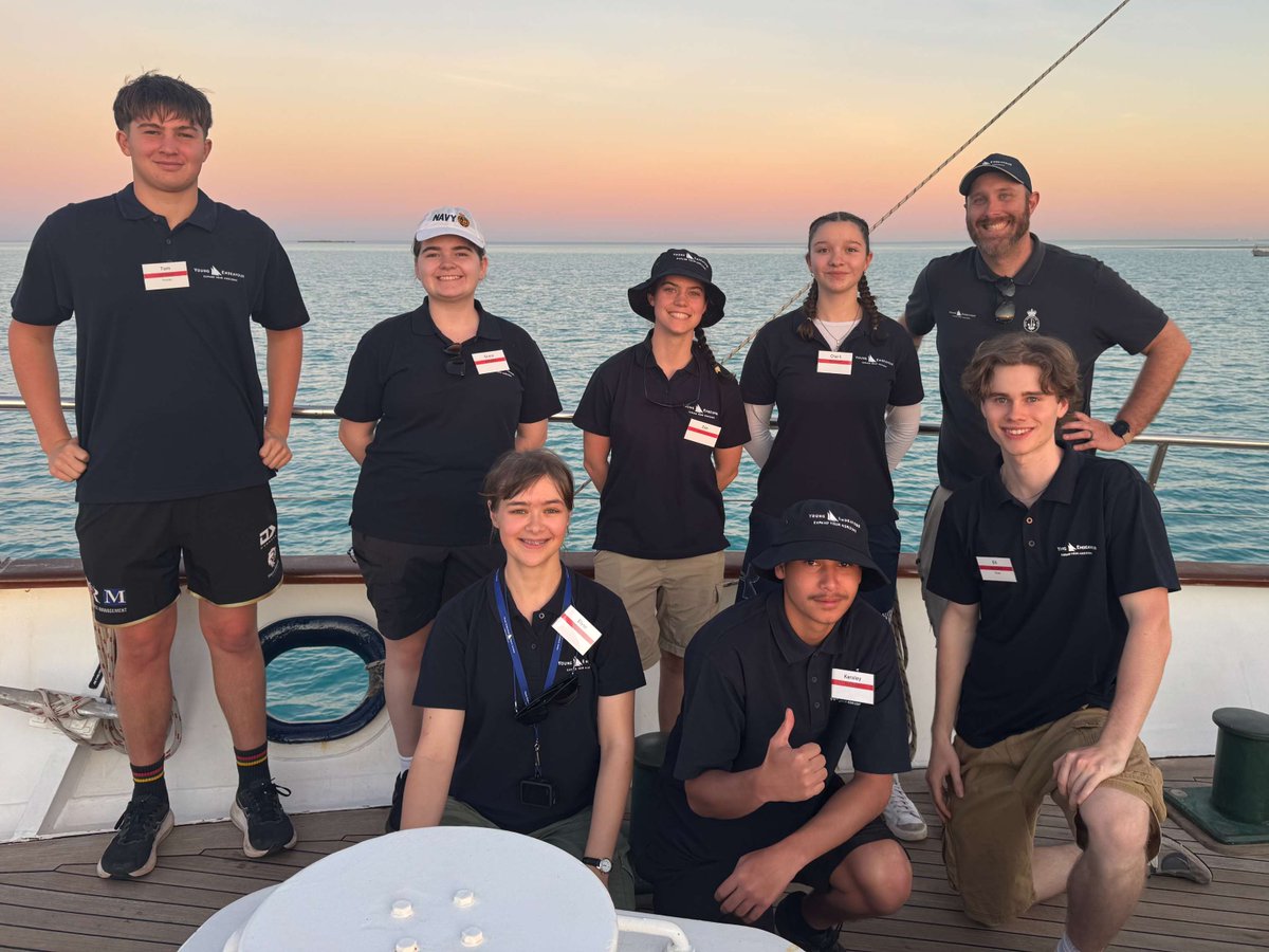 YoungEndeavour1's tweet image. ⚓Captain's Log V12/25 - Day 01
This afternoon 22 Young Australians joined the ship for Voyage 12/25: Broome to Exmouth. STS Young Endeavour was at anchor in Broome Inner Harbour and we ferried our new adventurers...
Read more from the Captain's Log: youngendeavour.gov.au/the-voyage/cap…