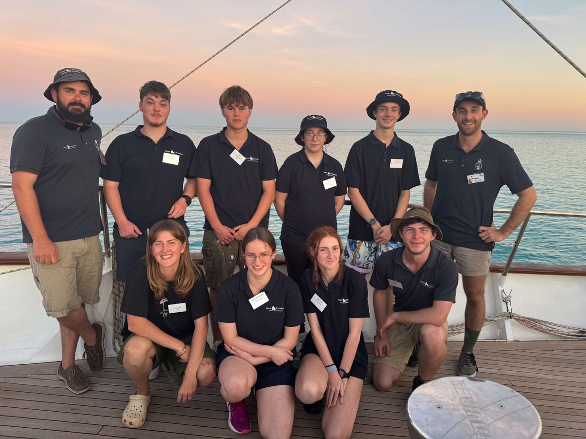 YoungEndeavour1's tweet image. ⚓Captain's Log V12/25 - Day 01
This afternoon 22 Young Australians joined the ship for Voyage 12/25: Broome to Exmouth. STS Young Endeavour was at anchor in Broome Inner Harbour and we ferried our new adventurers...
Read more from the Captain's Log: youngendeavour.gov.au/the-voyage/cap…