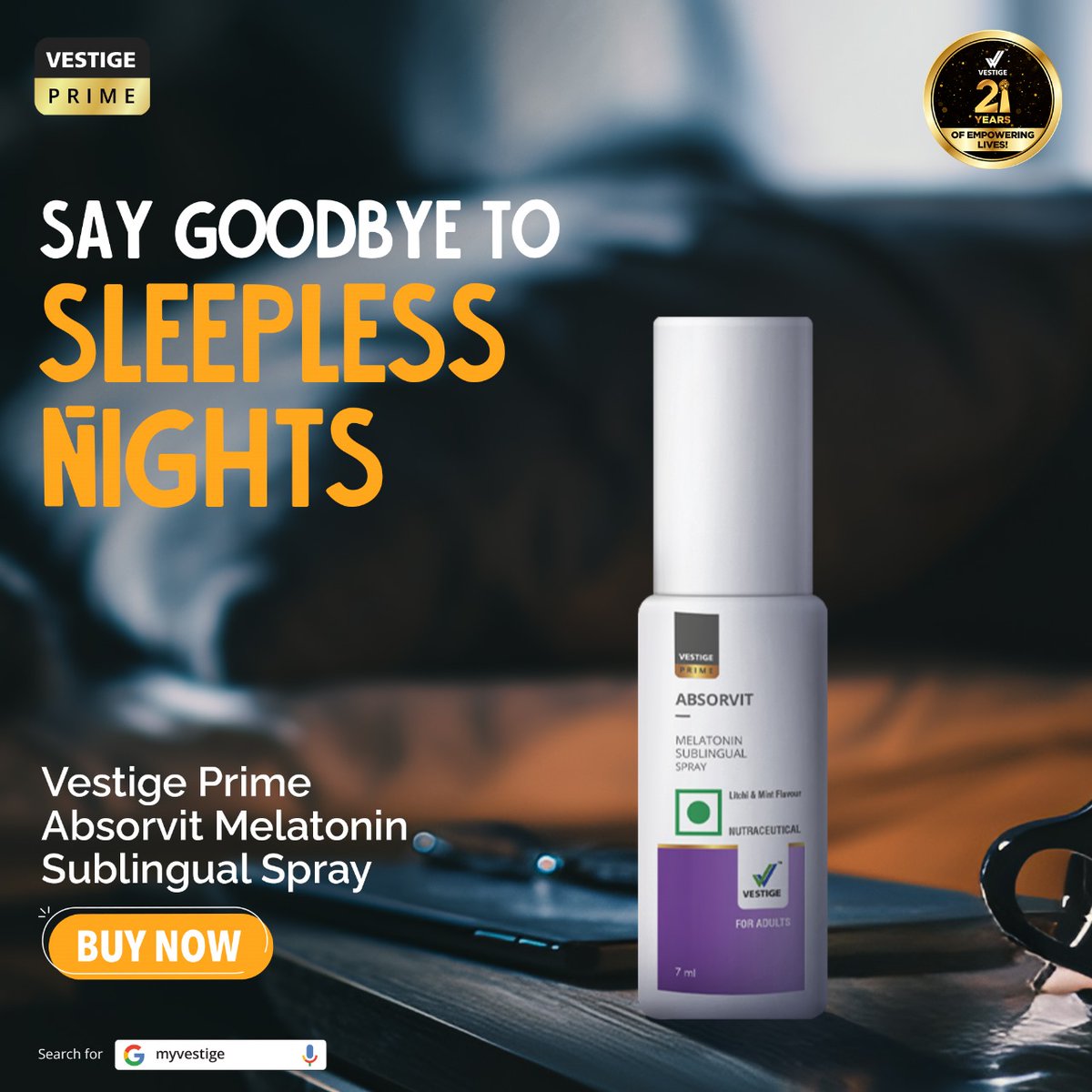 vestigemkt's tweet photo. Choose to improve your life with better and deeper sleep by choosing Vestige Prime Absorvit Melatonin Sublingual Spray.
 Buy now!

#BetterSleep #MelatoninSpray #VestigePrime #SleepSupport #HealthySleep #NaturalSleepAid #Wellness #DeepSleep #RestWell #SleepNaturally https://t.co/S4kSZk8AQe