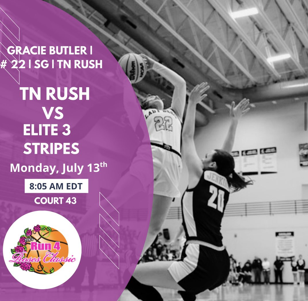 Thankful that everyone is safe after the incident today and the quick action by law enforcement &amp; first responders! TN Rush 2026 will be back on the court tomorrow morning! Grateful for the opportunity to finish with this team!