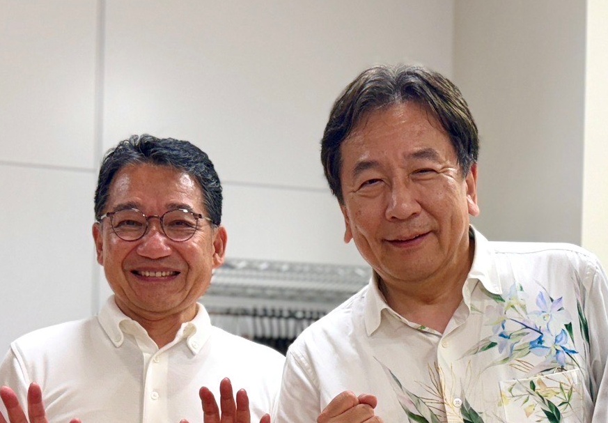 cdpsaitama's tweet image. 枝野幸男衆議院議員が語る
くまがい裕人候補の魅力3選!
1️⃣ブレないコビない誠実な人柄
2️⃣誰とでもすぐに打ち解けるフレンドリーな対応
3️⃣政策も政局OKなユーティリティプレーヤー
くまがい裕人候補へご支援よろしくお願いします。
#熱いぞくまがい #くまがい裕人