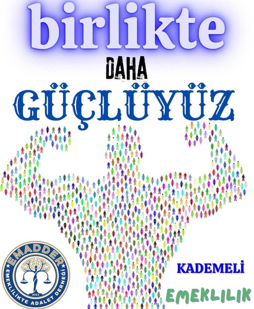 Müdahir Kılıç #EMADDER 🇹🇷 (@mudahirc) on Twitter photo Senelerimizi yıllarımızı çıkarmış olduğunuz hukuka ayrı , vatandaşlar arasında ayrımcılığı özendiren yasanızı düzelterek emeklerimizin iadesini istiyoruz
<a href="/EmadDernegi/">EMEKLİLİKTE ADALET DERNEĞİ ⚖️</a>
#KademeEmekçininAlınteridir Senelerimizi yıllarımızı çıkarmış olduğunuz hukuka ayrı , vatandaşlar arasında ayrımcılığı özendiren yasanızı düzelterek emeklerimizin iadesini istiyoruz
<a href="/EmadDernegi/">EMEKLİLİKTE ADALET DERNEĞİ ⚖️</a>
#KademeEmekçininAlınteridir
