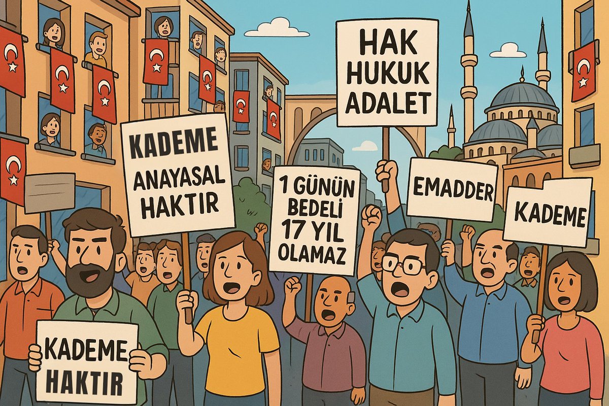 Muhammed Ali ÖZDEMİR (@mozdemir3457) on Twitter photo 99 öncesi SGK'lı olan bir çalışan 5980 prim günüyle emekli olurken, 2000 sonrası SGK'lı olan 8000-9000 gün çalışsa bile emekli olamıyor.
Böyle bir eşitsizlik kabul edilemez !
<a href="/EmadDernegi/">EMEKLİLİKTE ADALET DERNEĞİ ⚖️</a>
#KademeEmekçininAlınteridir 99 öncesi SGK'lı olan bir çalışan 5980 prim günüyle emekli olurken, 2000 sonrası SGK'lı olan 8000-9000 gün çalışsa bile emekli olamıyor.
Böyle bir eşitsizlik kabul edilemez !
<a href="/EmadDernegi/">EMEKLİLİKTE ADALET DERNEĞİ ⚖️</a>
#KademeEmekçininAlınteridir