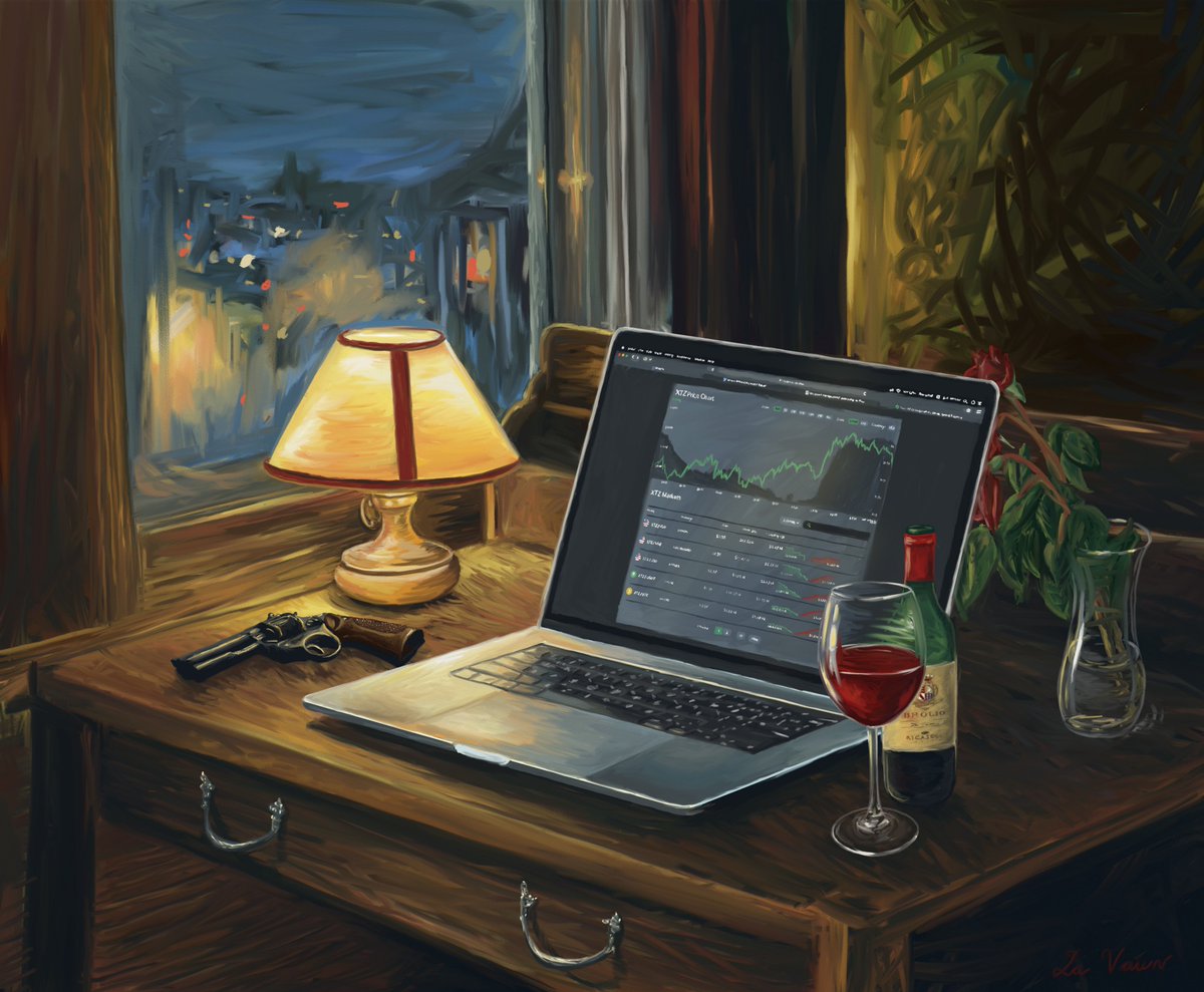 thinkingupart's tweet image. &apos;Still Life, Unwind&apos; by @la_vaun on @objktcom