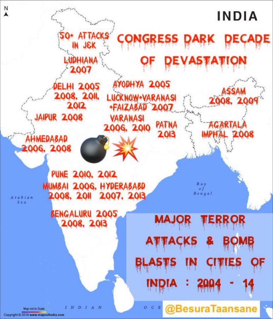 UPA era was “Dark Blood Red” not Golden 🤬