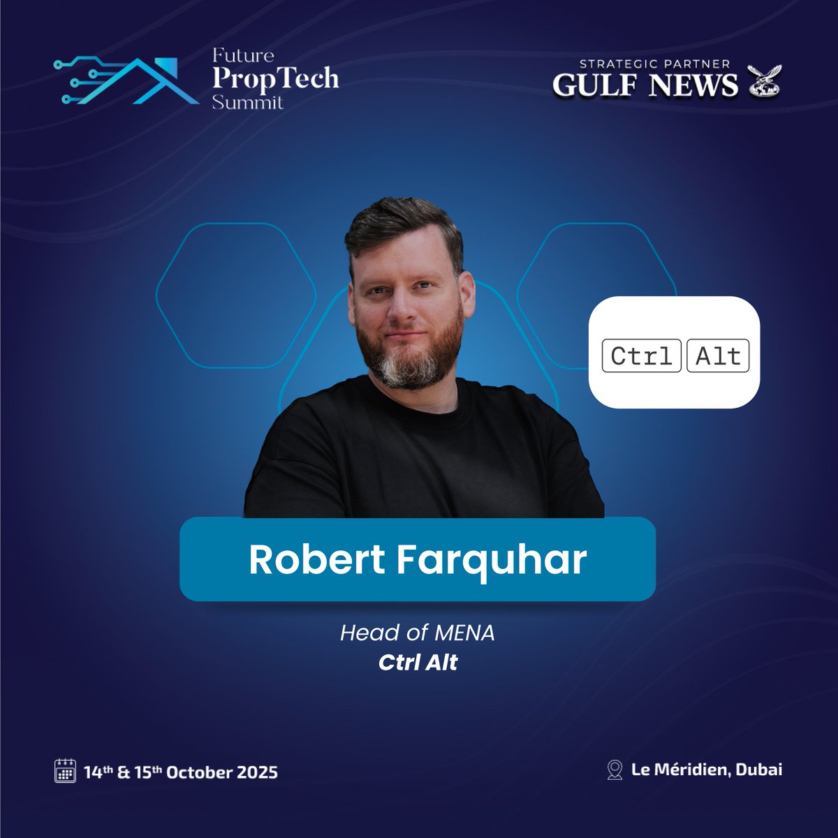 Future_Proptech's tweet image. We are thrilled to welcome Robert Farquhar, Head of MENA at Ctrl Alt, as a distinguished speaker at Future PropTech Summit 2025!

Register Now: lnkd.in/gDbW3GAS

#FPS25 #FuturePropTech #PropTech2025 #DubaiEvents #CtrlAlt #MENAInnovation #FinTech #RealEstateTech #Dubai