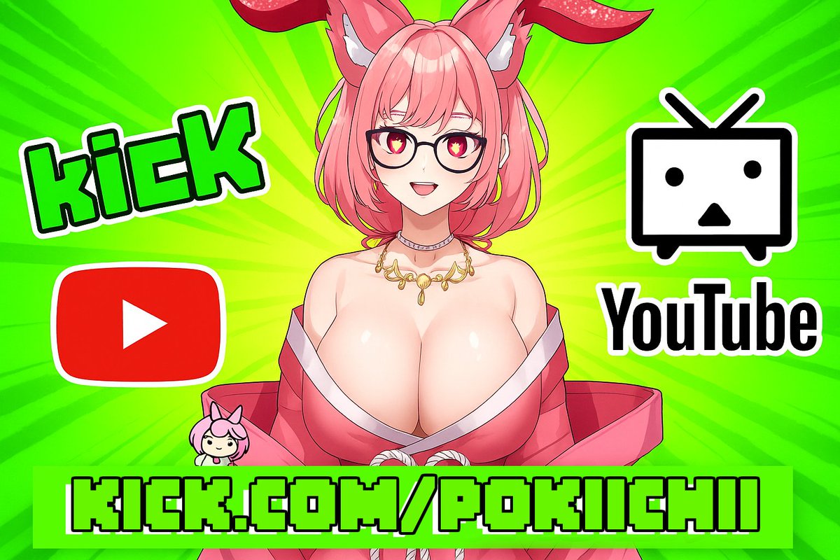 BIG BOOBA THUMBNAIL~ some say i do a gooning stream, some stay for the tiddies, some stay to chat, some stay for the gameplay but in the end, POKII IS ETERNAL~

kick.com/pokiichii

🌸KICK PARTNER🌸

NEW SERIES : <a href="/wolfenstein/">Wolfenstein</a>  ONLY ON <a href="/KickStreaming/">Kick</a> 

#vtuber #KickStreamer