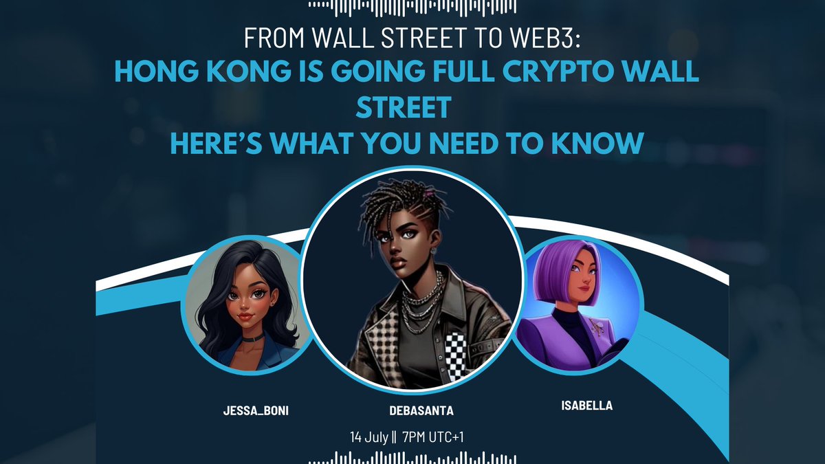 omogigaT's tweet photo. GM ☀️🌄
Happy new week🩵

Hong Kong isn’t playing. Their new tokenization rules go live Aug 1st 🇭🇰💥

What’s in the framework?
Who does it apply to?
And why is everyone suddenly looking East?

We’re breaking it all down live tonight 🎙️
You coming? https://t.co/2ajQFBQnFk