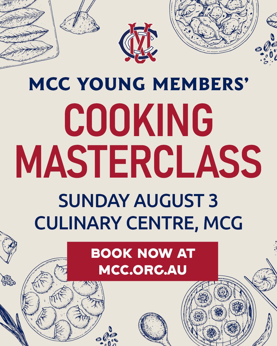 Roll up your sleeves for a hands-on culinary experience at the ‘G!

Join the Young Members for an exclusive cooking masterclass where you'll learn the art of dumpling making with Missymu’s very own chef, Shirley Summakwan.

Book now 🍽️ bit.ly/YMCookingMaste…