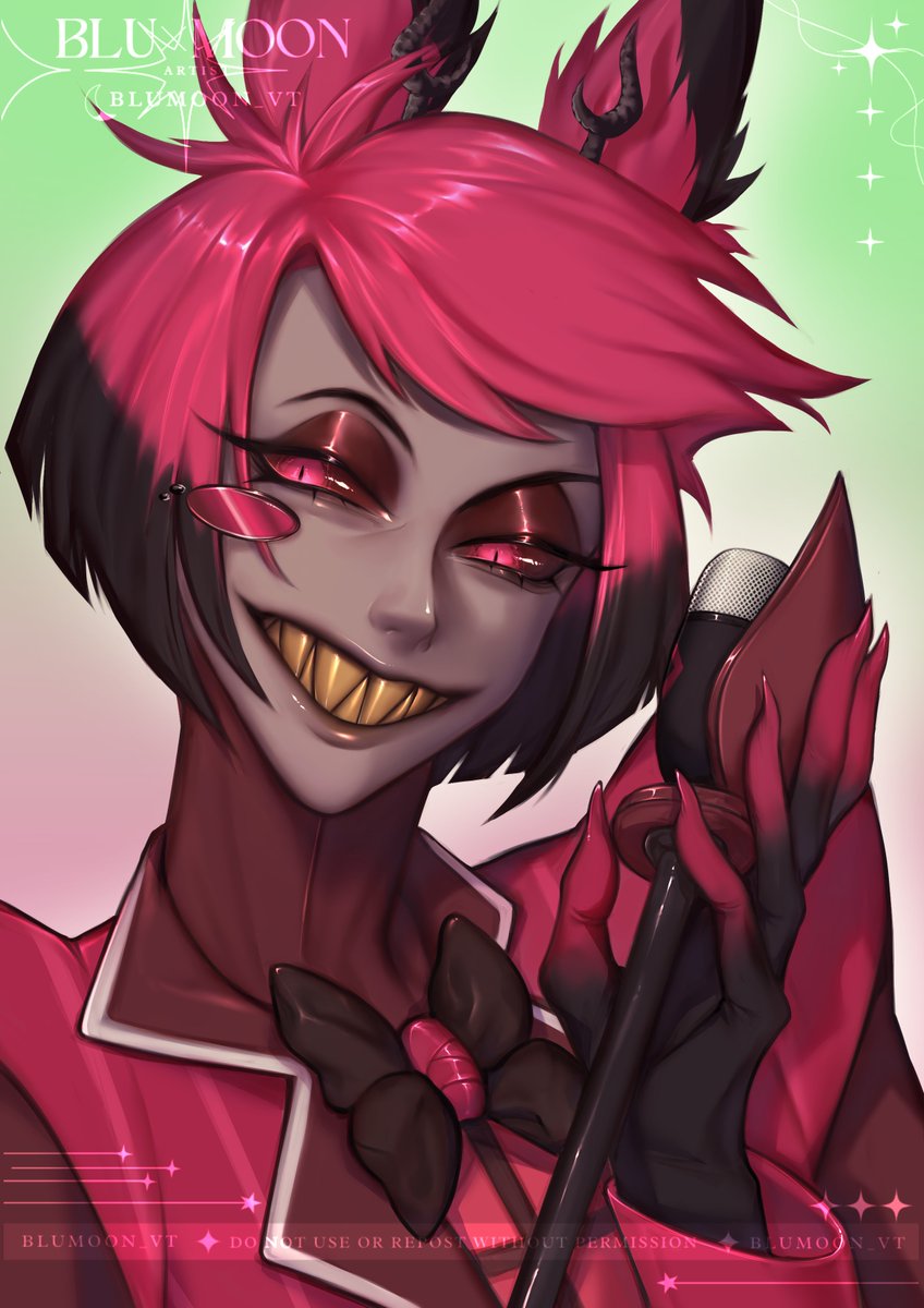 BluMoon_VT's tweet image. flats vs render 
#HazbinHotel - #AlastorFanart - #AlastorHazbinHotel